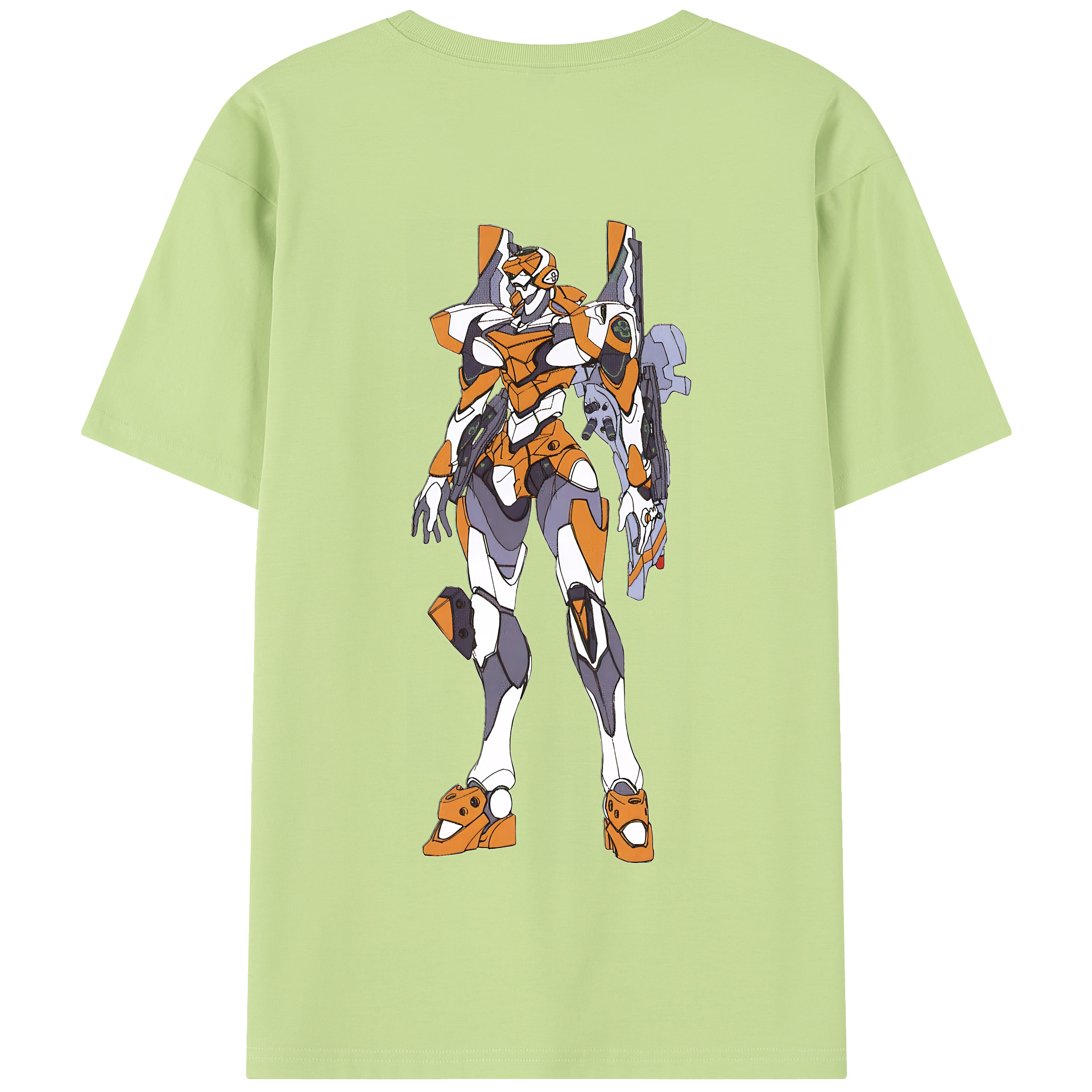 （画像用） EVA 新世紀エヴァンゲリオン 綿100％半袖Tシャツ（背面プリント）